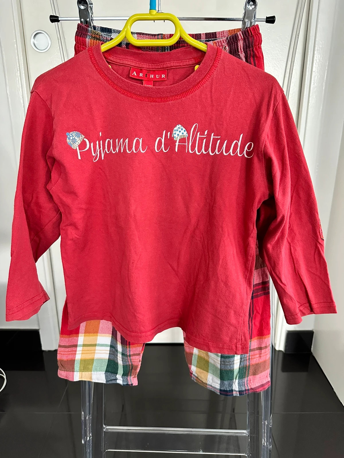 Arthur pyjama fille hotsell