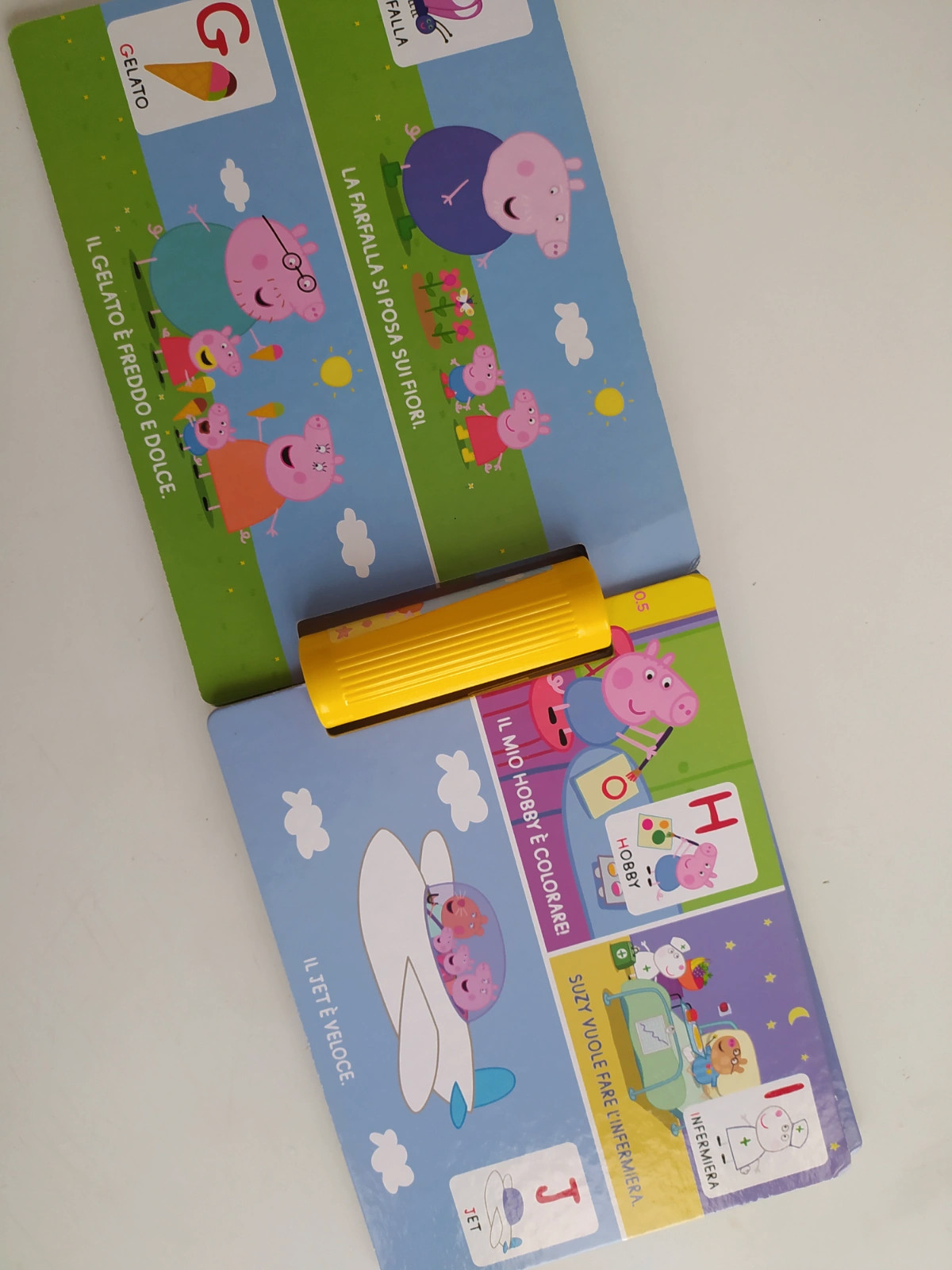 Libro cartonato bambini Peppa pig il libro abc