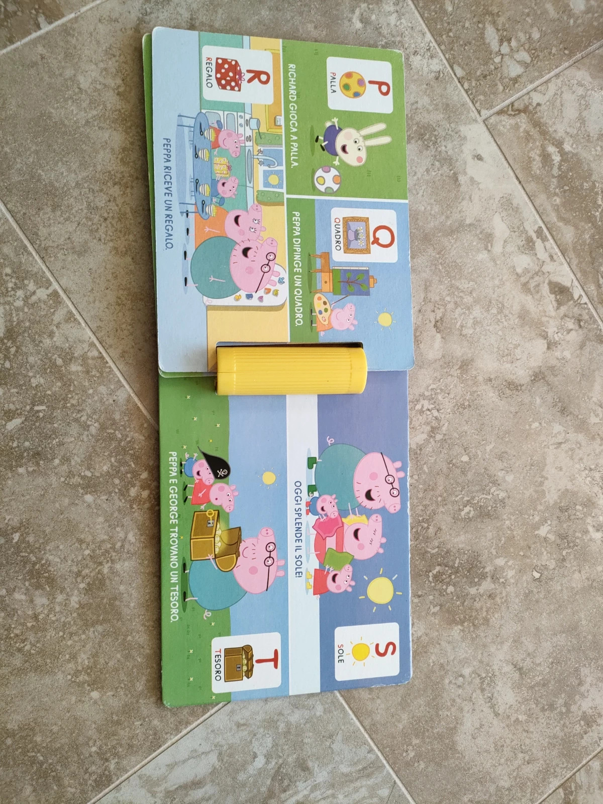 Libro cartonato bambini Peppa pig il libro abc