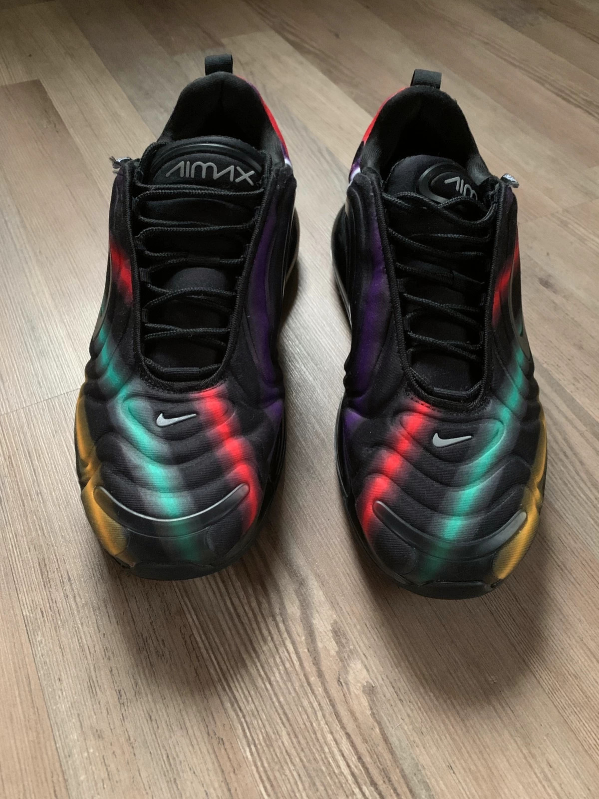 Nike Air Max 720 Black Neon Streaks Vinted