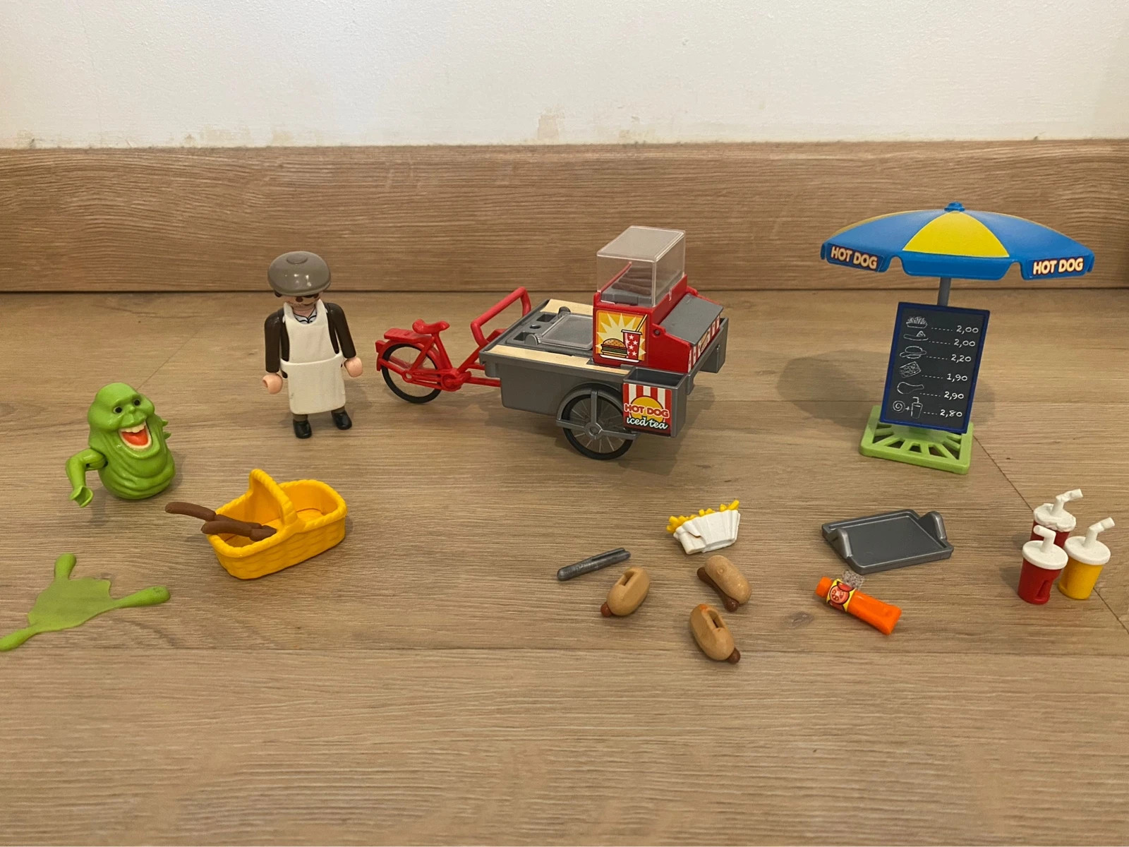 Ghostbusters playmobil sales hot dog stand
