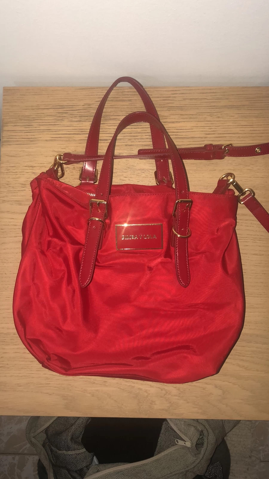 Bolso Bimba y Lola rojo Vinted