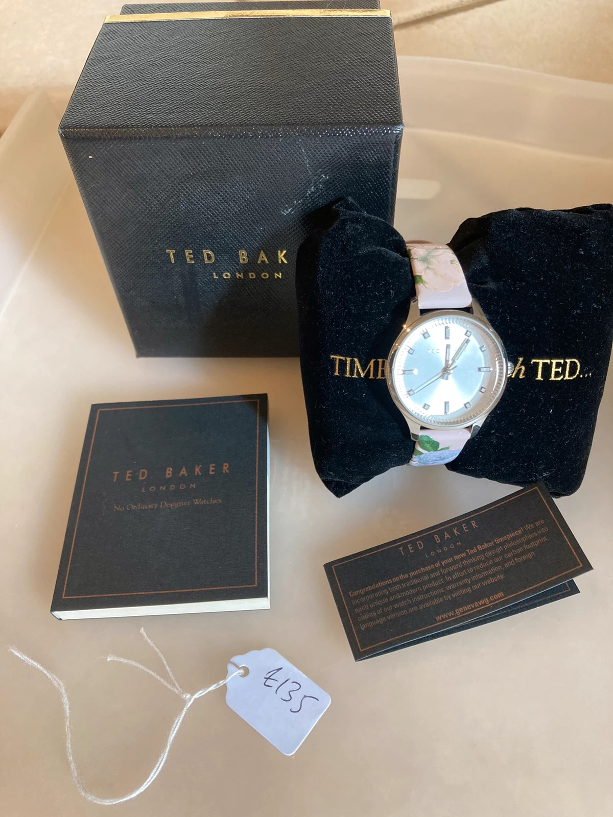 Ted baker hot sale watch instructions