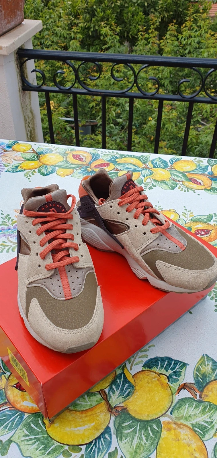 Nike clearance huarache braun