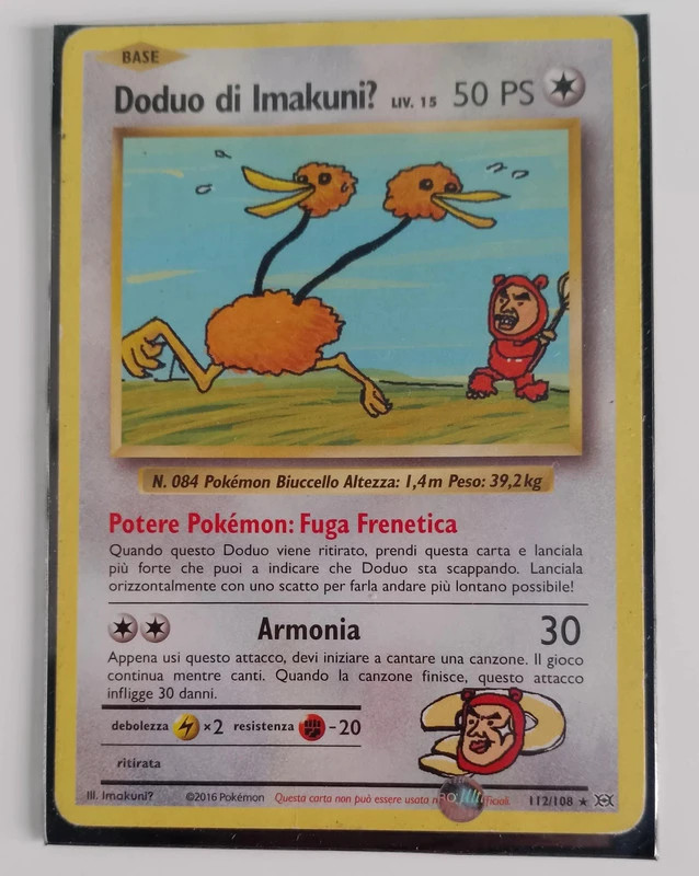 Carta Pok mon Doduo di Imakuni IT Vinted