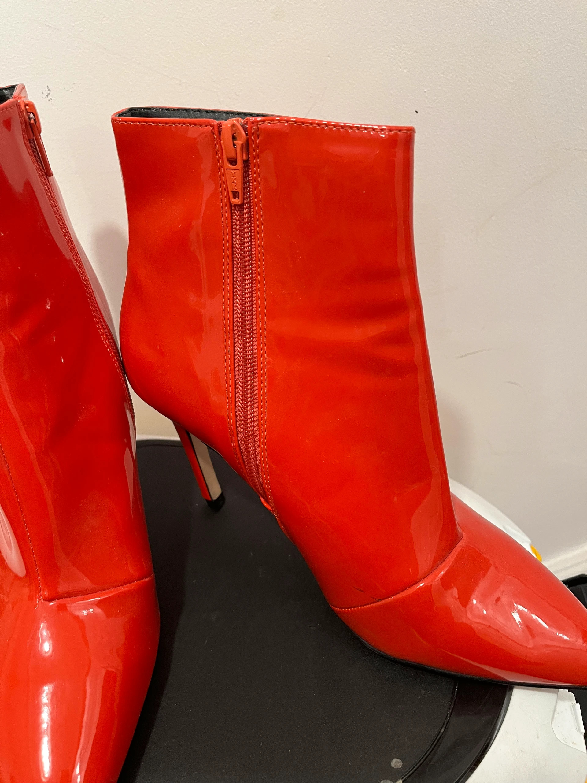 Faith top red boots