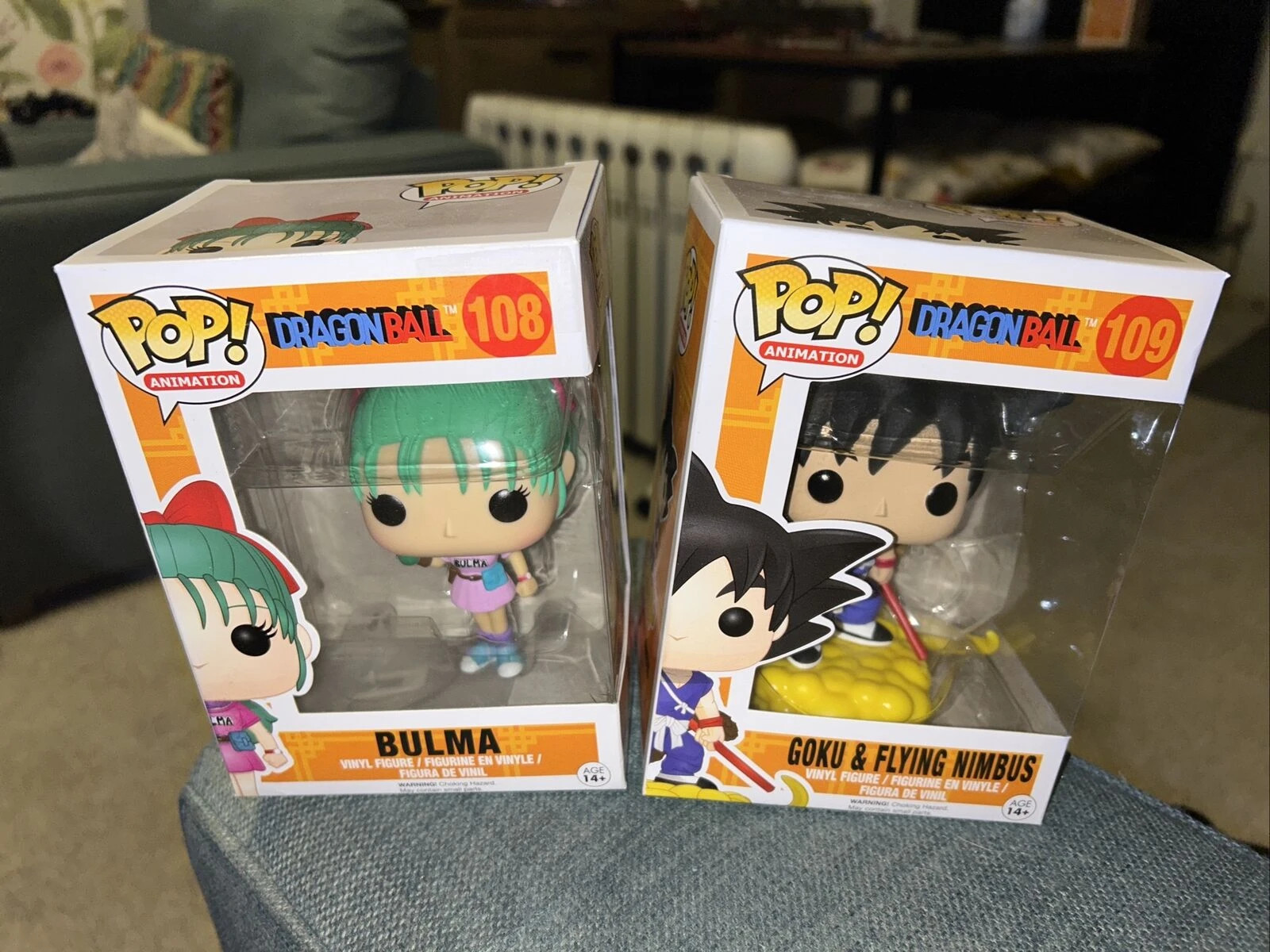 Bulma #108, and Goku & Flying Nimbus #109 Dragonball Funko Pop Vinyl |  Vinted