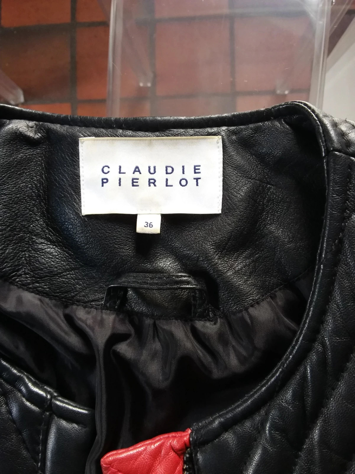 Blouson cuir Claudie pierlot Vinted