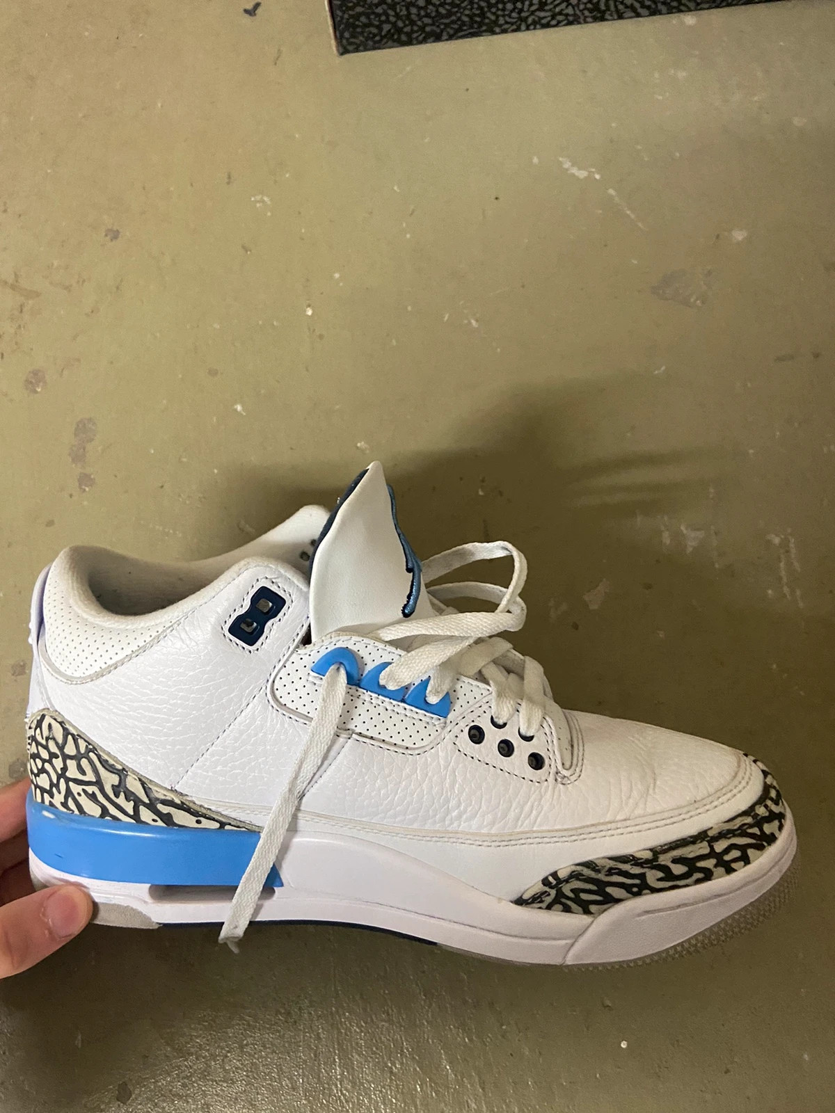 Jordan 3 UNC Vinted