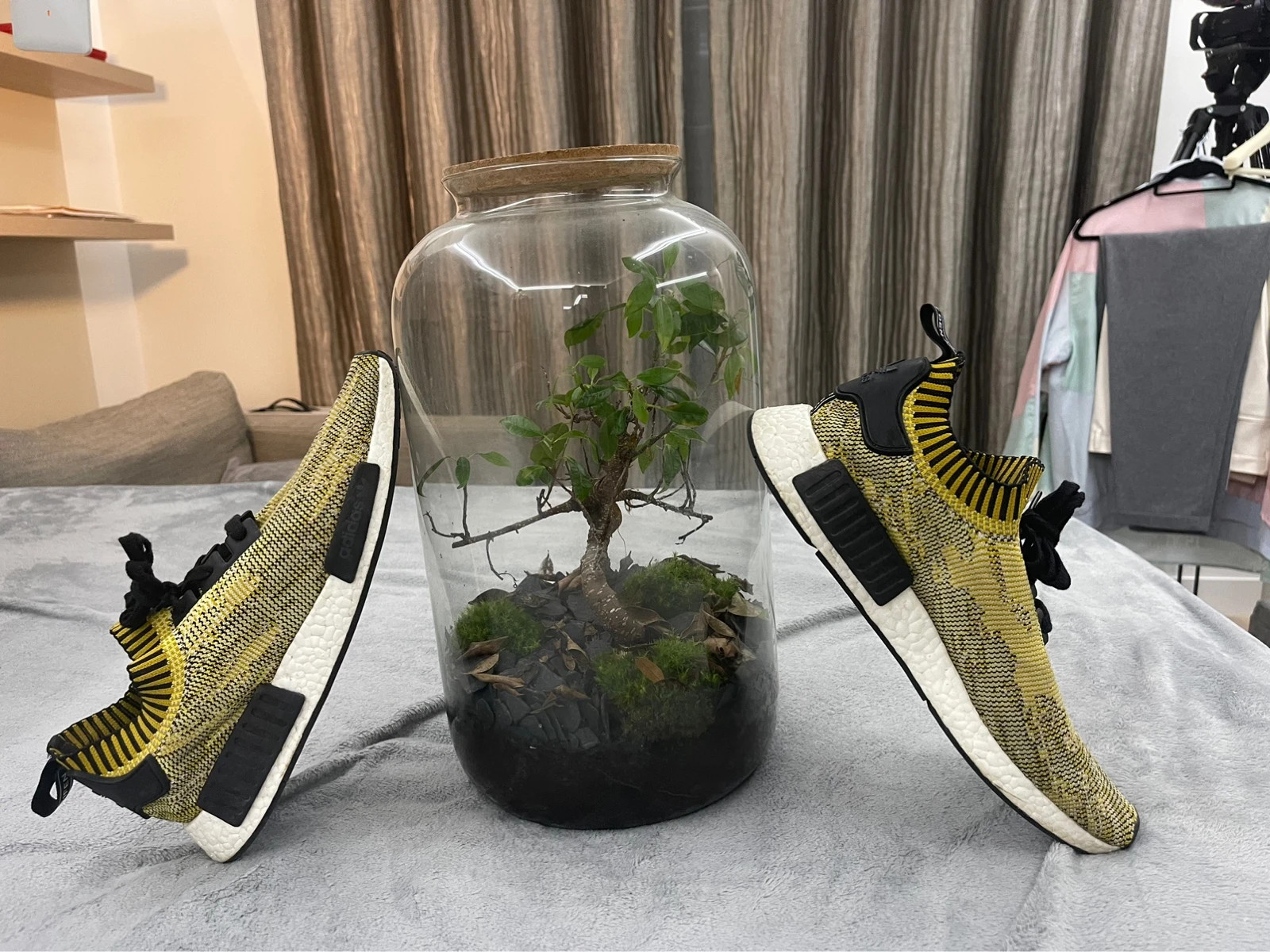 adidas NMD R1 Yellow Camo Vinted