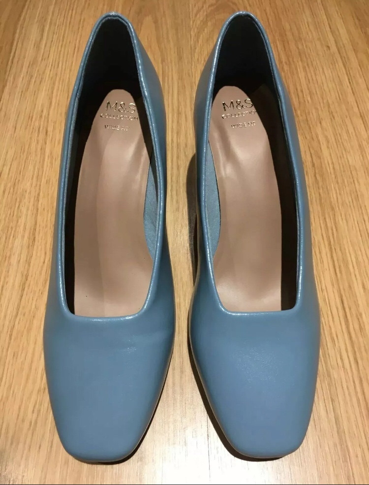 M&s 2025 blue shoes