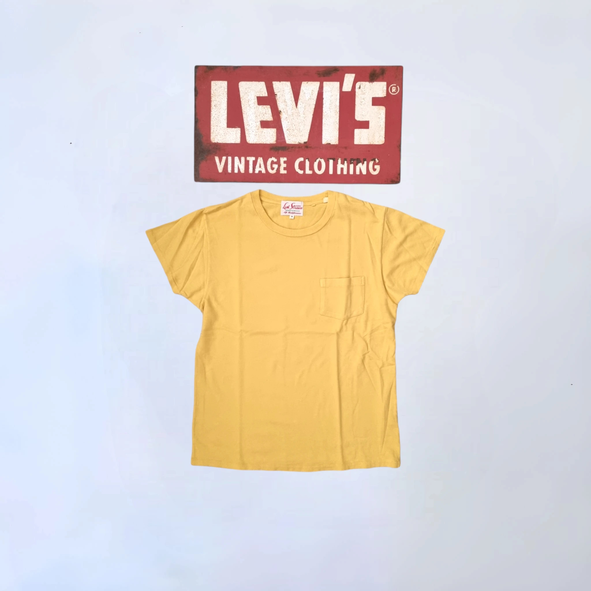 Levis Vintage Clothing LVC T Shirt 1950's Sportswear Cotton