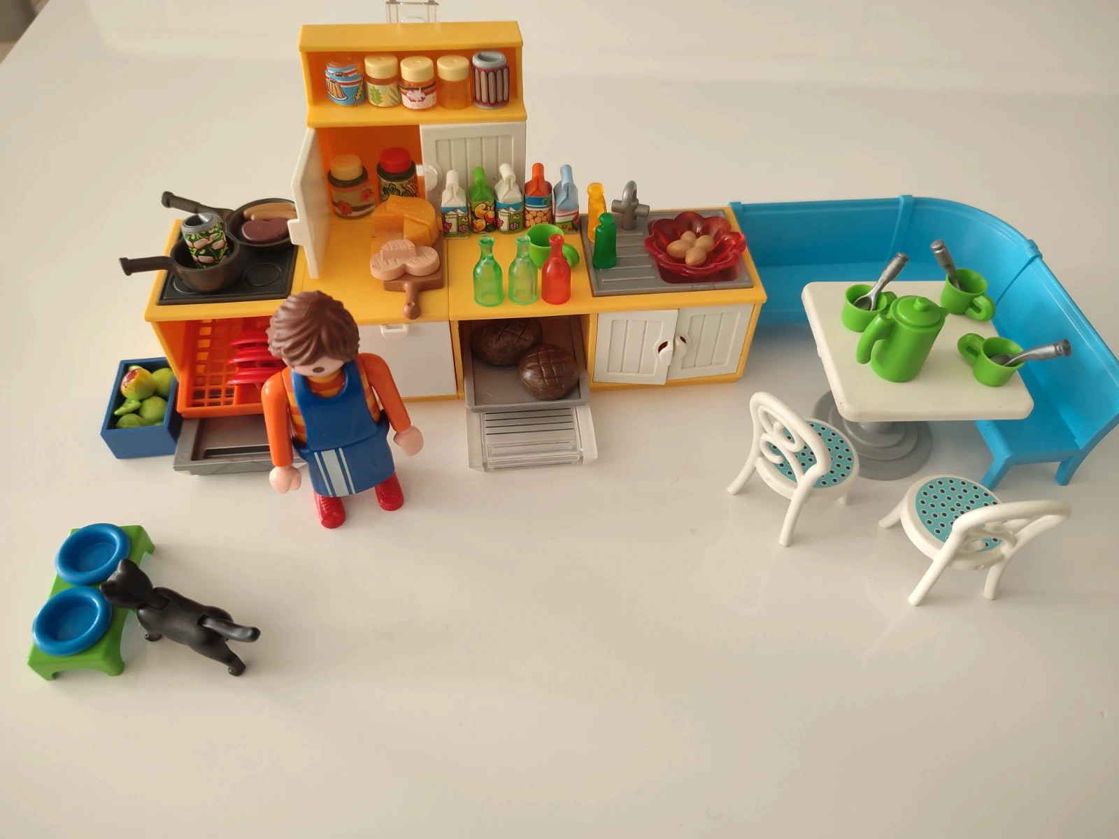 Playmobil - 5336 - Cuisine avec Coin Repas : : Jeux et Jouets