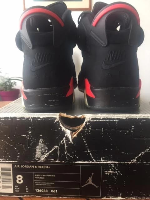 Air jordan 6 infrared sales 2000
