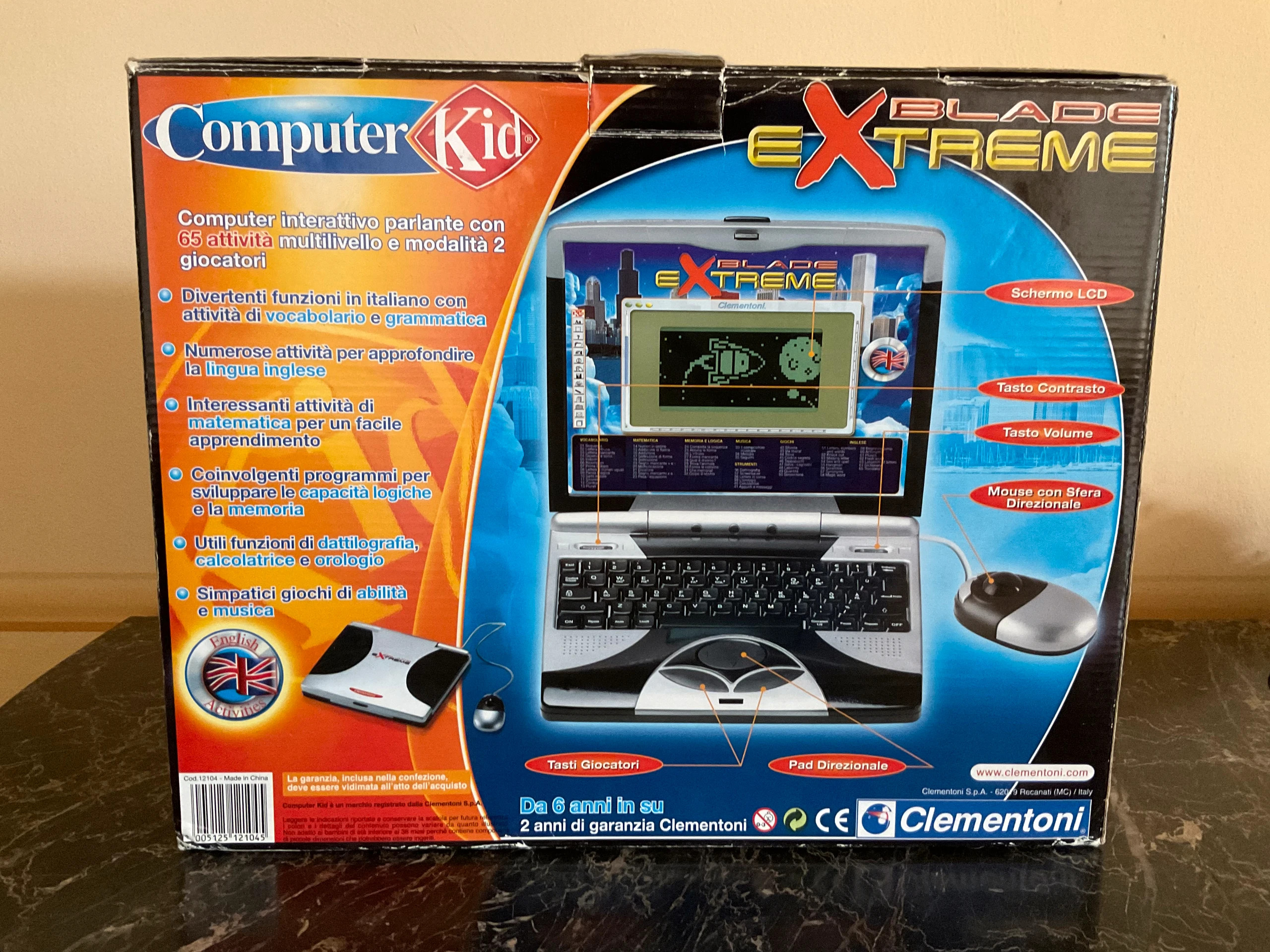 Computer Kid Clementoni gioco di Memoria e Apprendimento