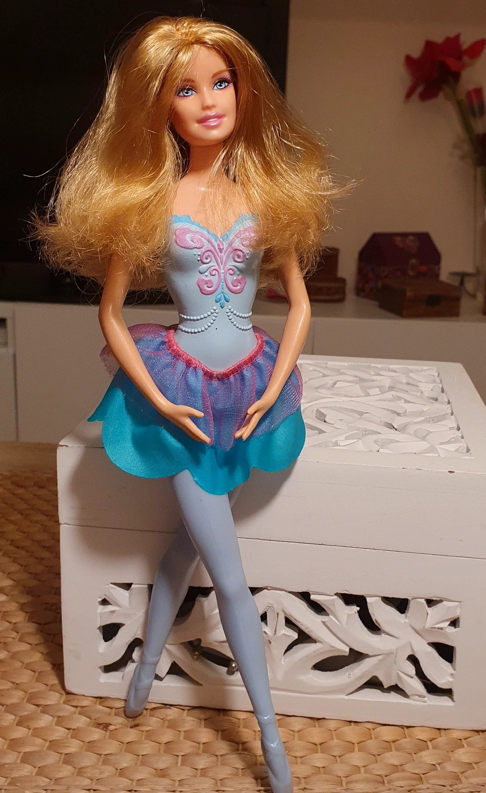 Disfraz de Barbie bailarina manga larga para niña por 28,00 €
