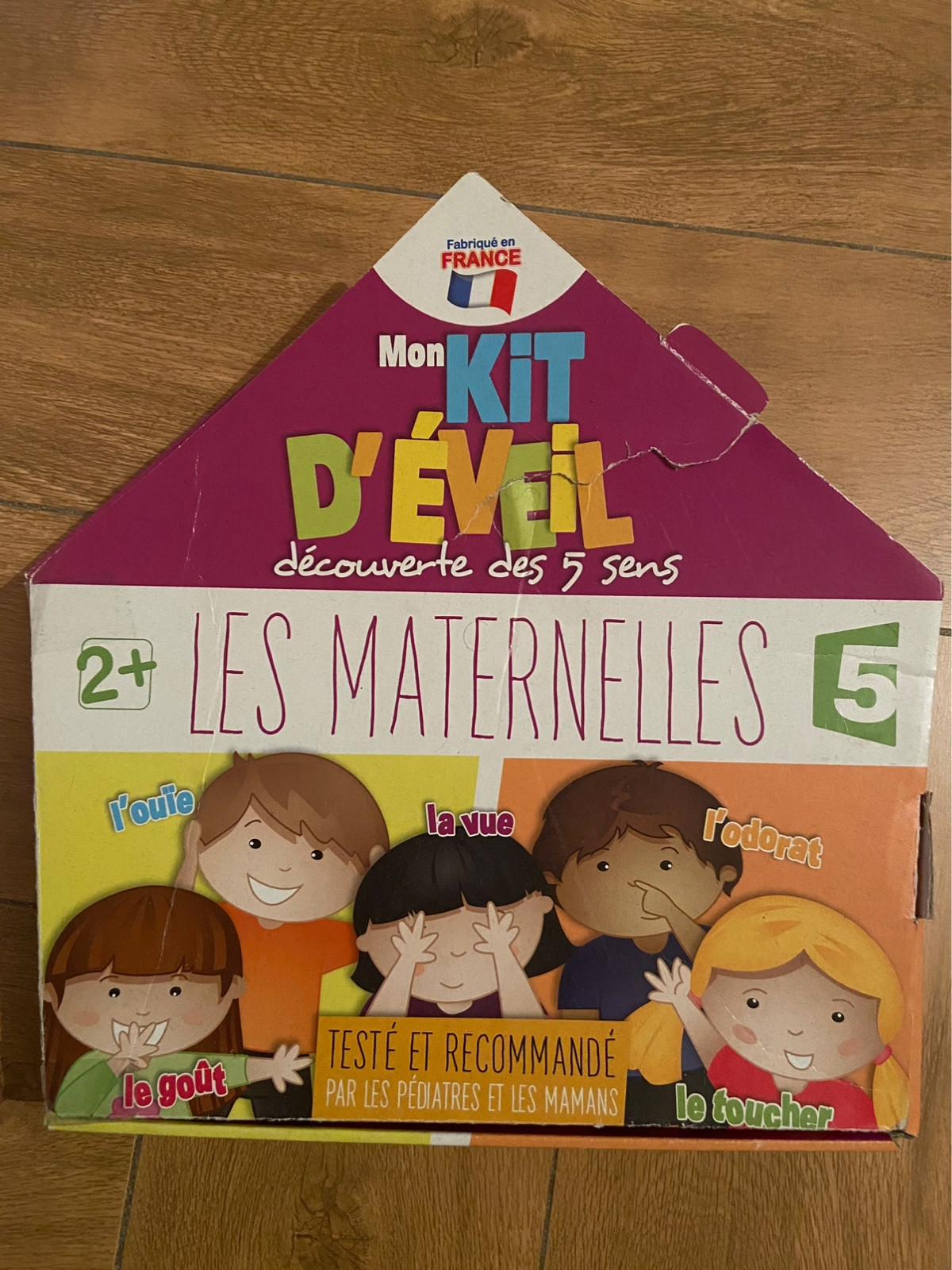 Jeu éducatif Les Maternelles Mon kit d'éveil découverte des 5 sens