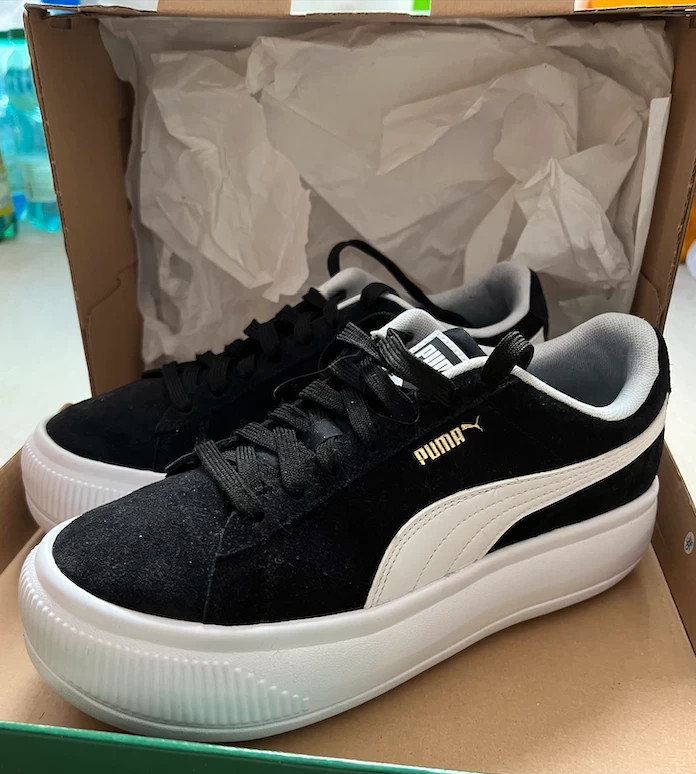 Puma suede deals noir 38