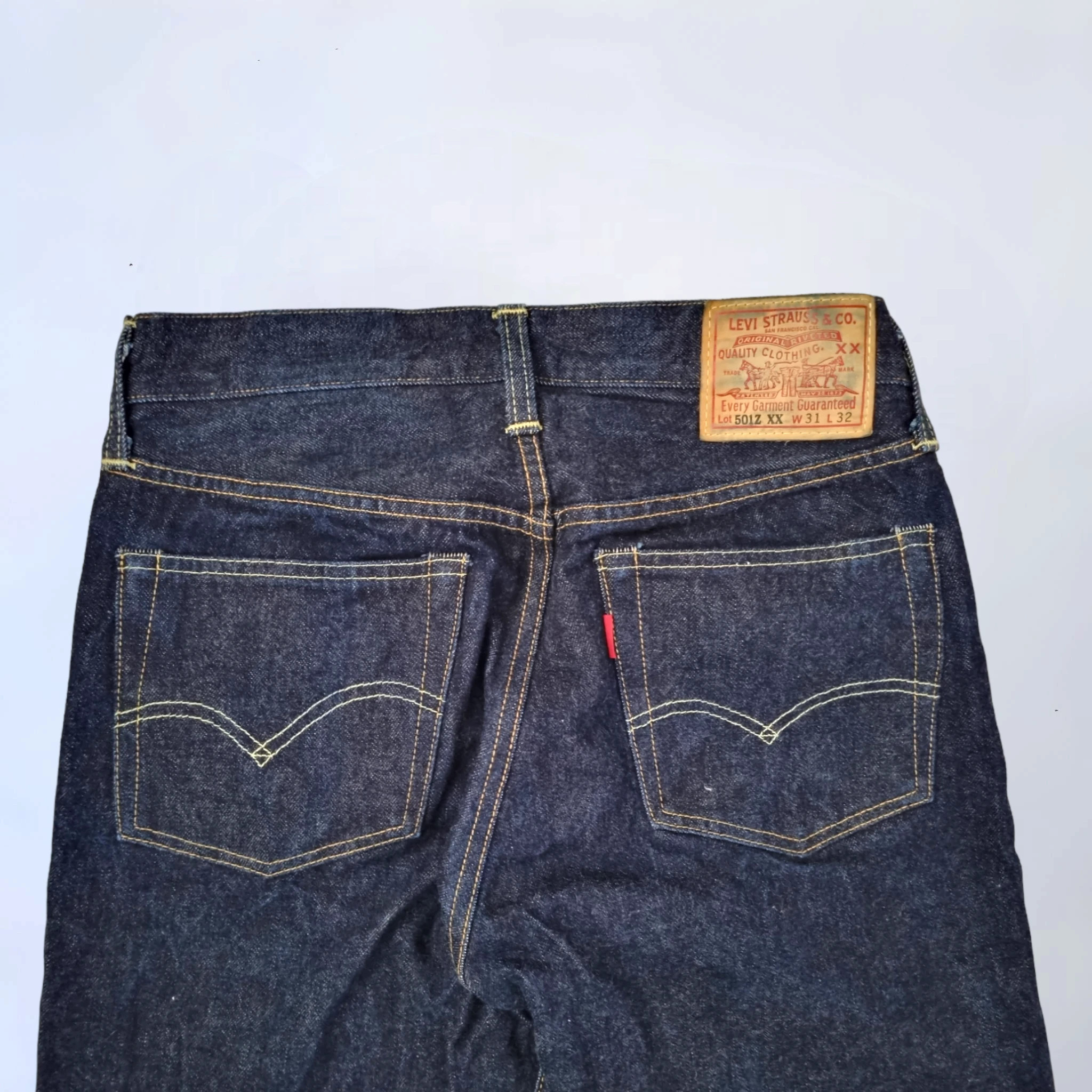 Jean Levi's Vintage Clothing 501 1947 Made in USA
