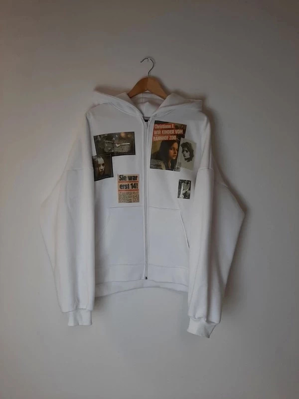 Raf simons christiane discount f zip hoodie