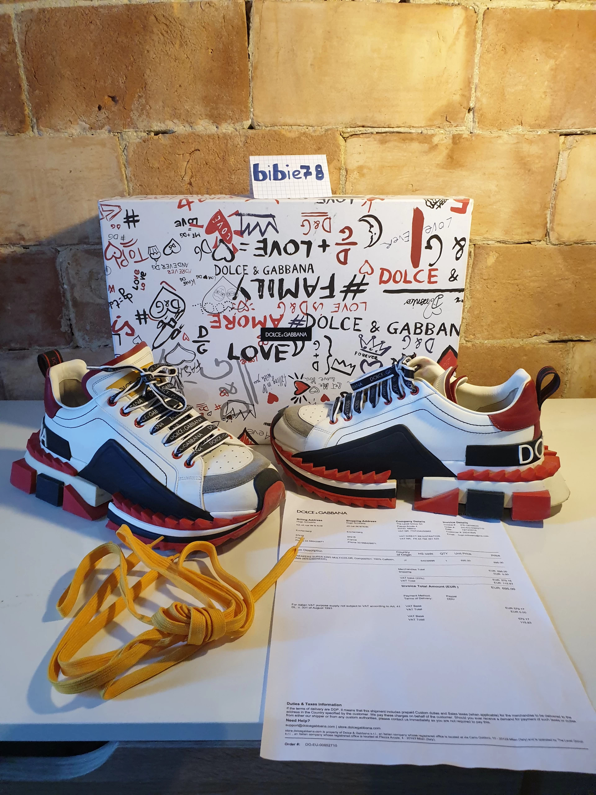 Sneaker Dolce Gabbana super king Vinted