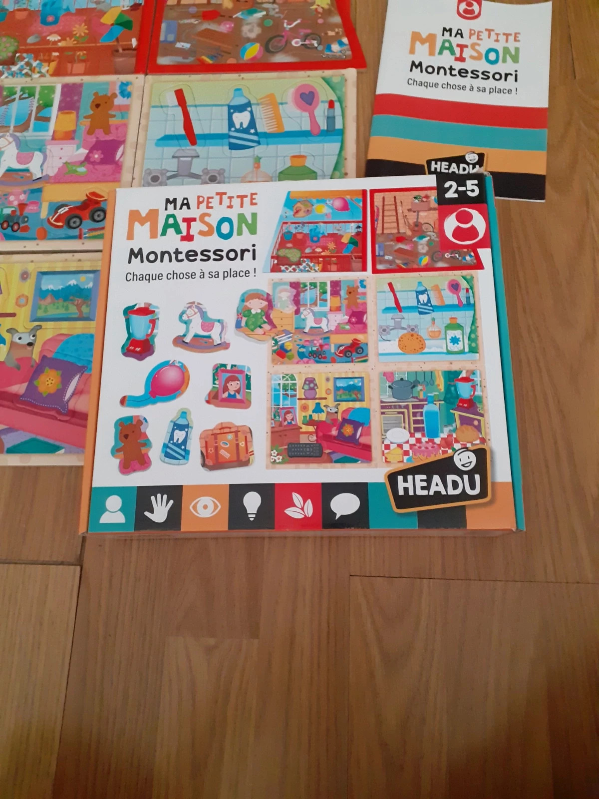 Ma petite maison Montessori - Headu - Jeu éducatif