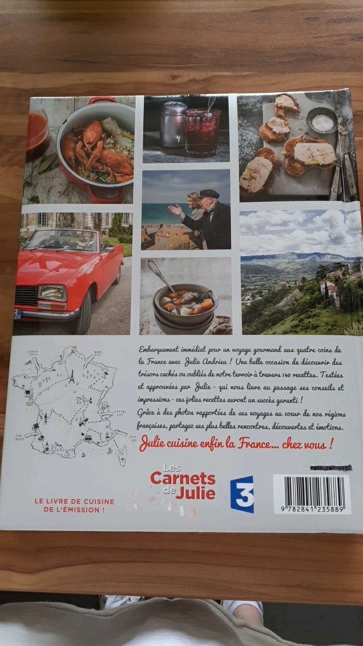 Les carnets de julie . julie cuisine la france chez vous !