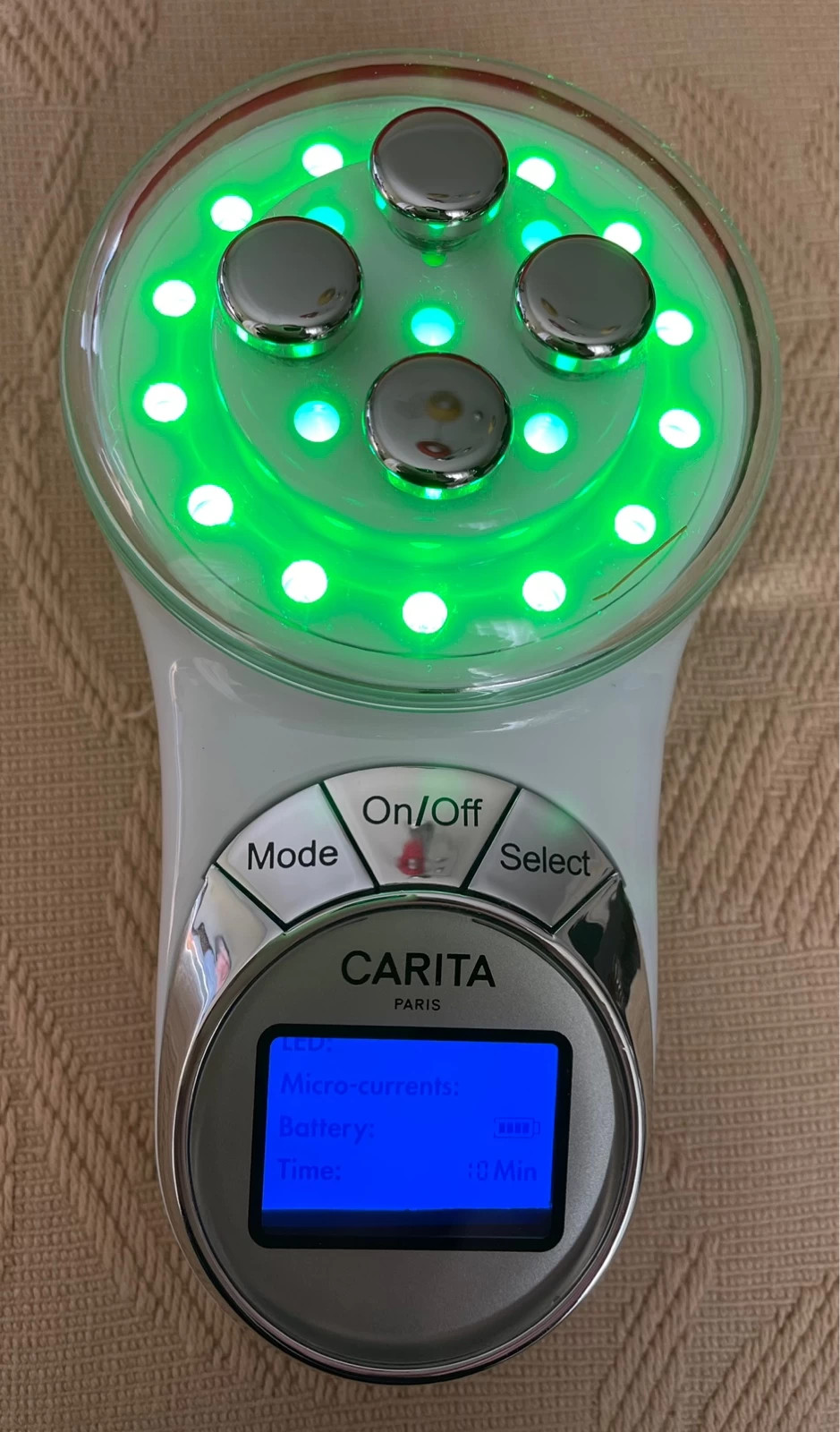 Carita my C.L.E. Led micro currents