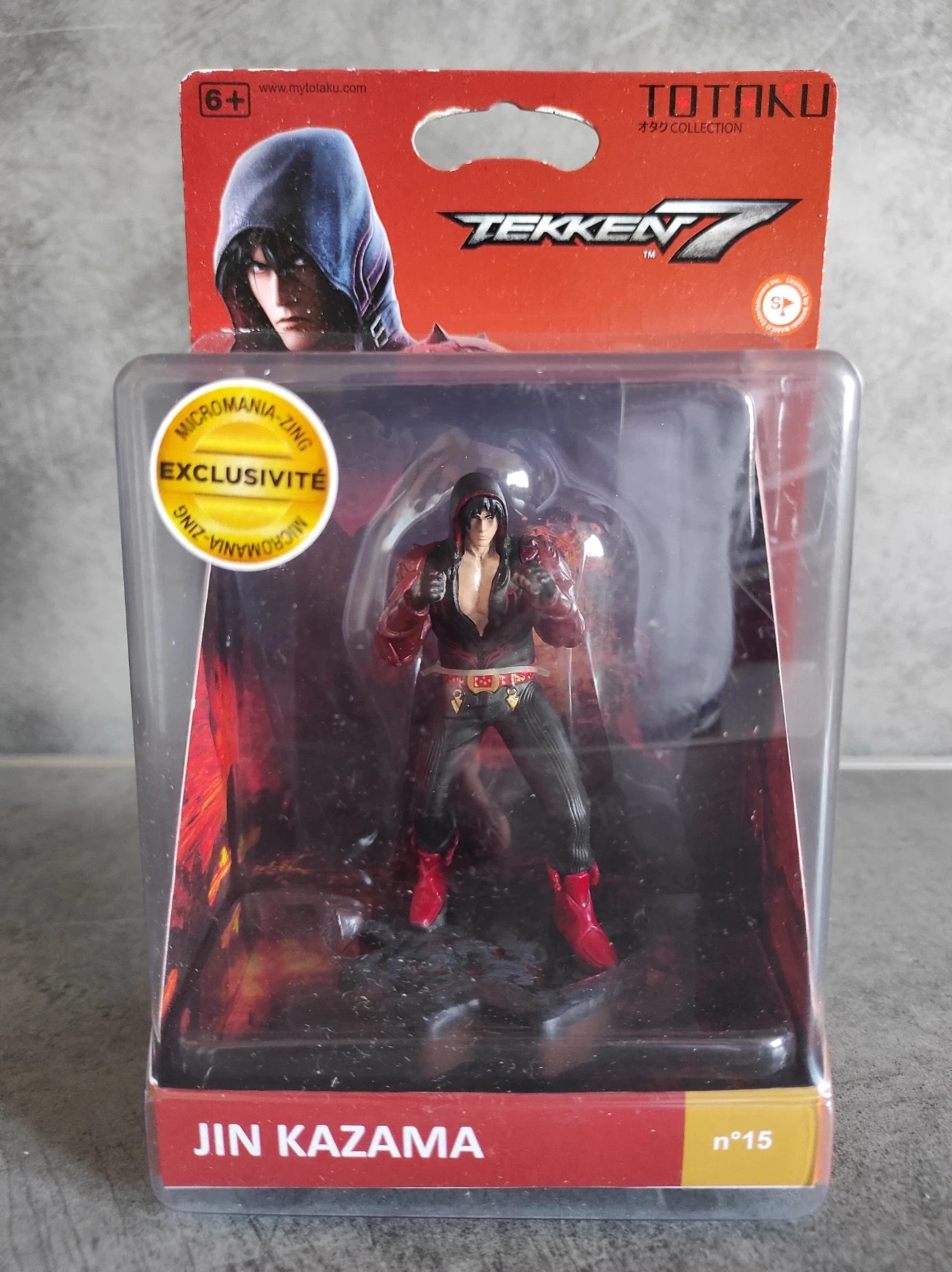 TOTAKU Jin Kazama No.15 Figure Tekken 7 FIRST EDITION PlayStation PS4 Xbox  One