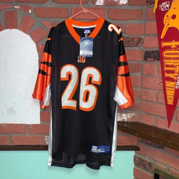 Reebok bengals best sale jersey