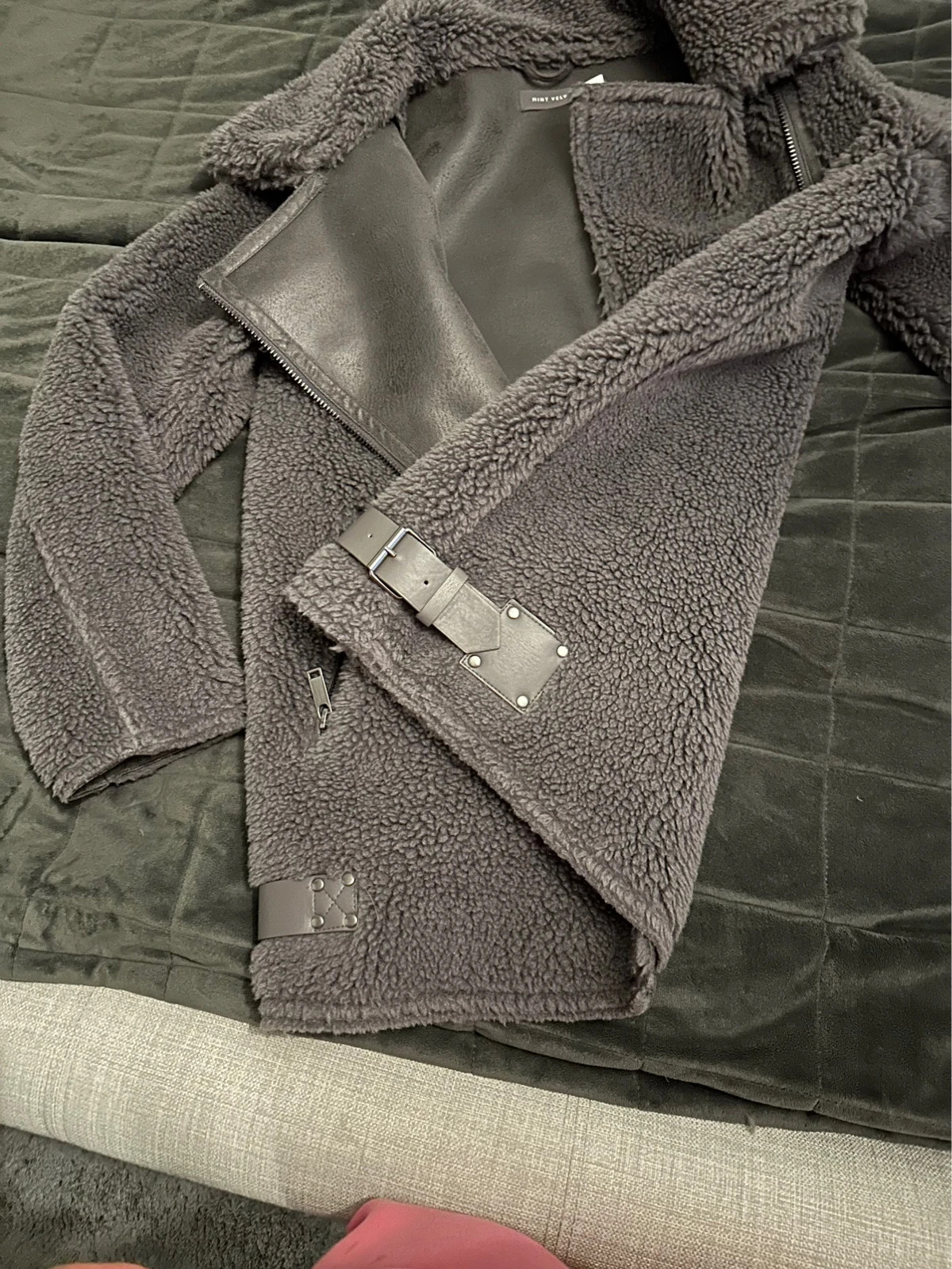 Mint velvet teddy coat sales