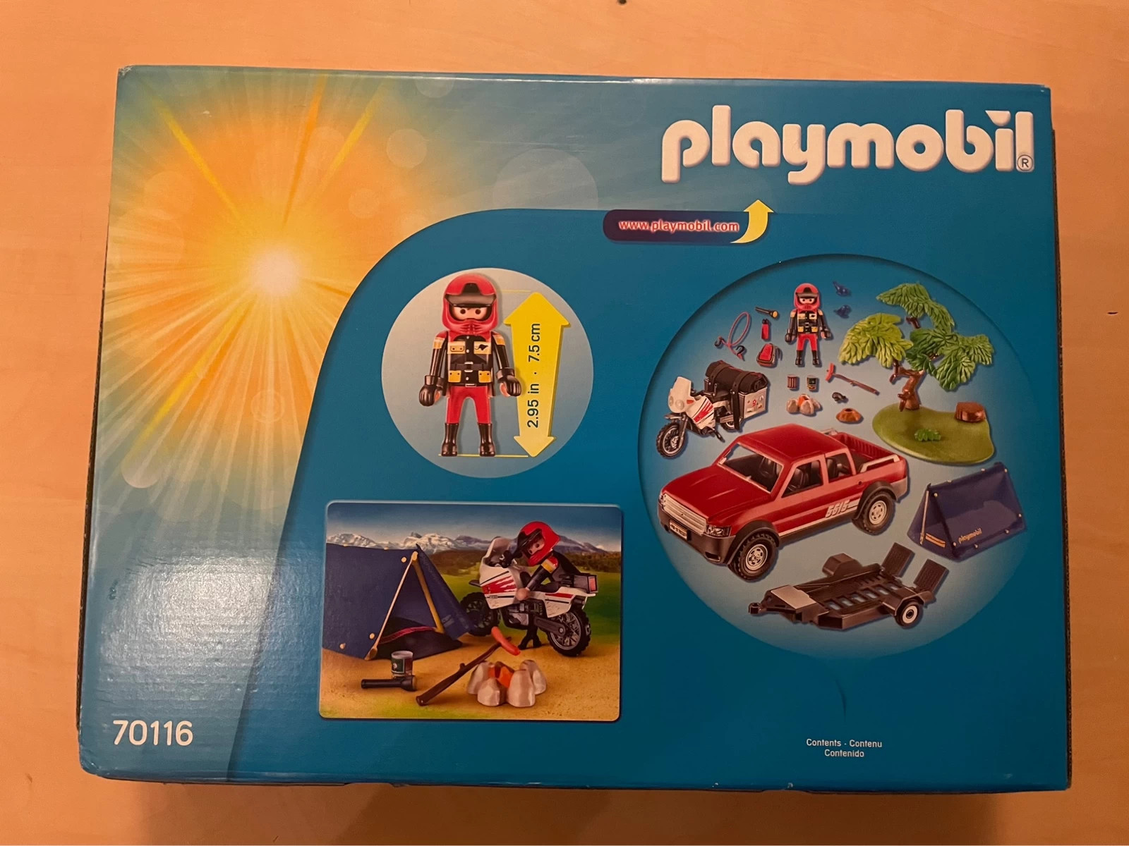 Playmobil Family Fun Campamento Con Pick Up 70116