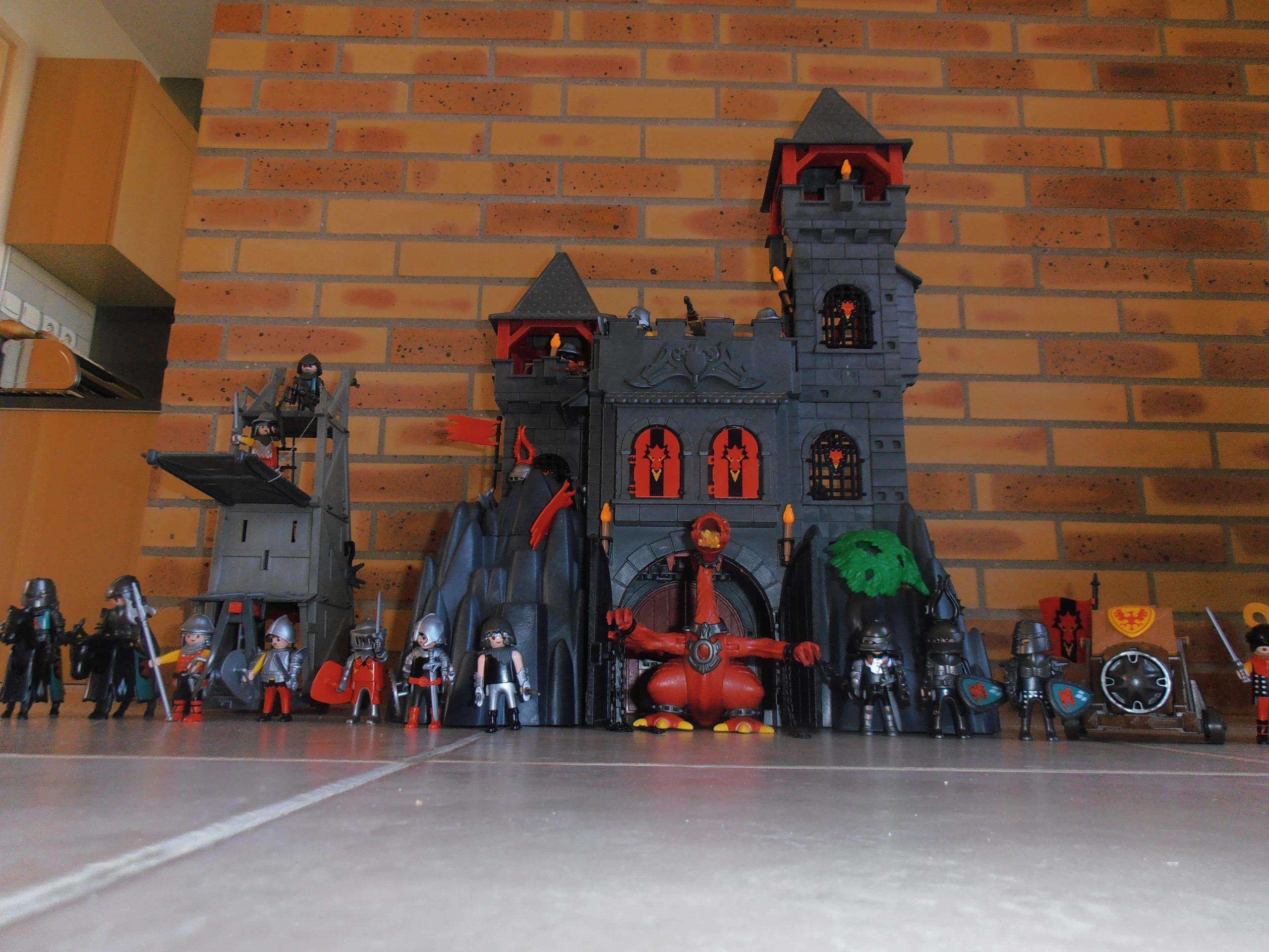 Forteresse du Dragon Rouge Playmobil 3269