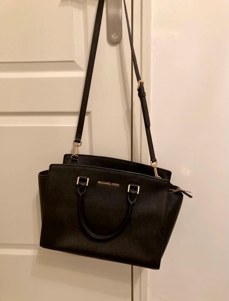 Sac michael best sale kors noir selma