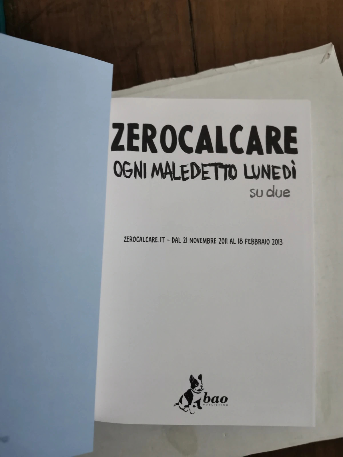 Zerocalcare 0gni maledetto lunedì su due ristampa