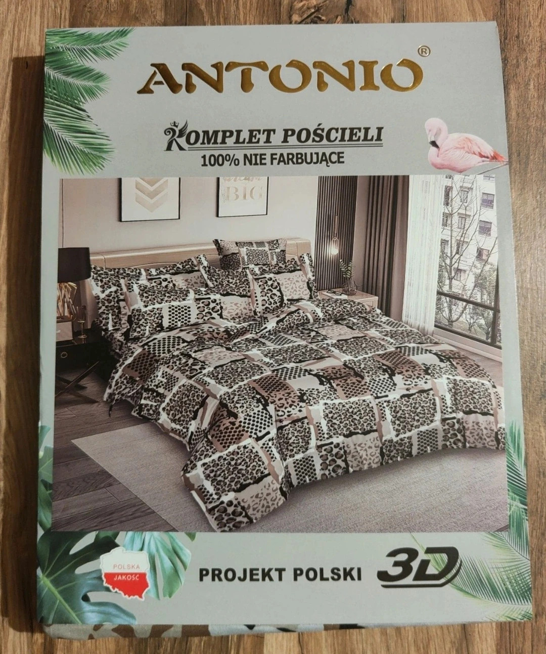 Komplet Pościeli w Panterkę 160x200 1-2