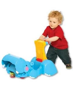 Fisher price hippo ride clearance on