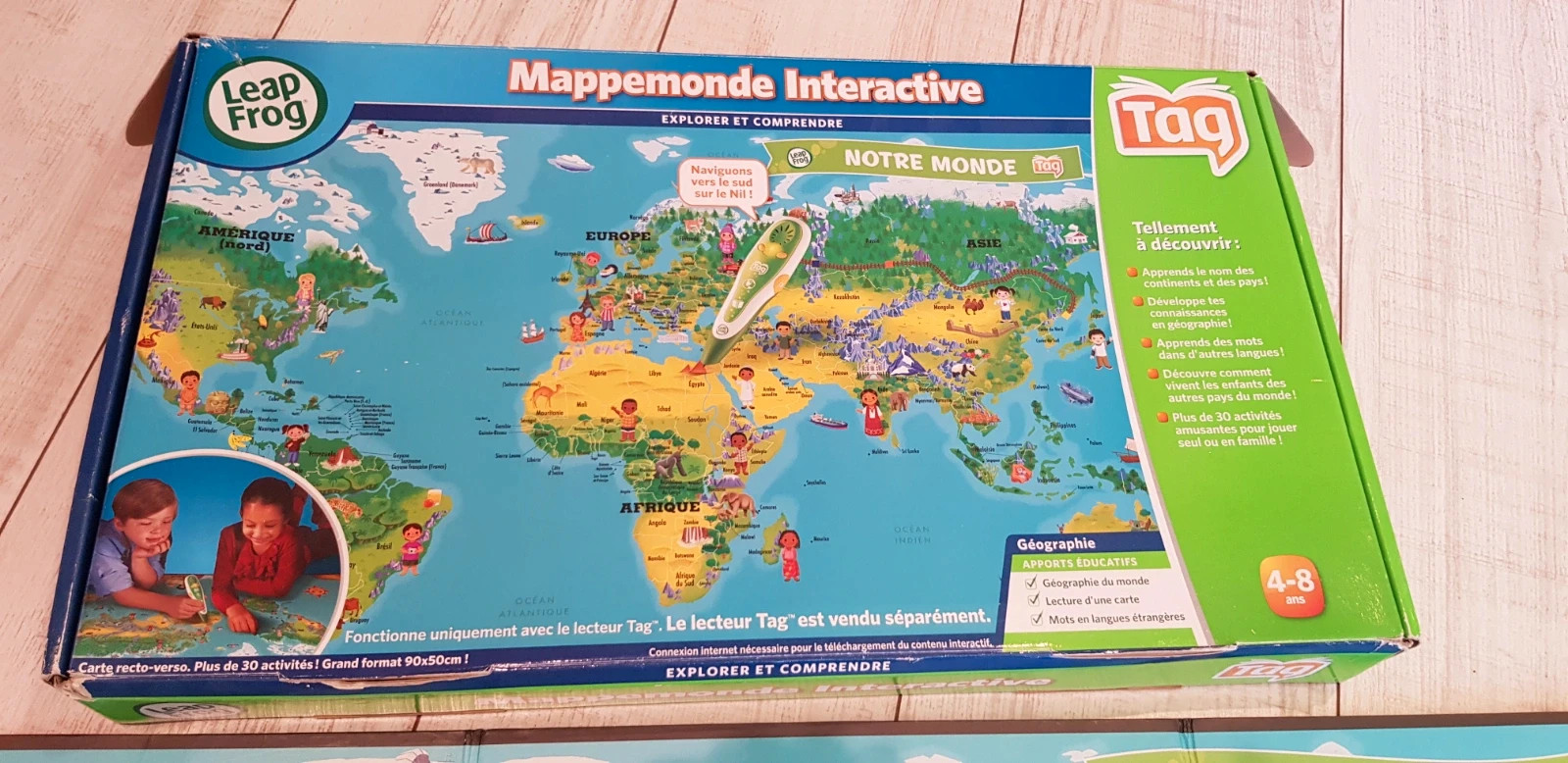 Leapfrog Tag Mappemonde Interactive - Livre interactif - Achat