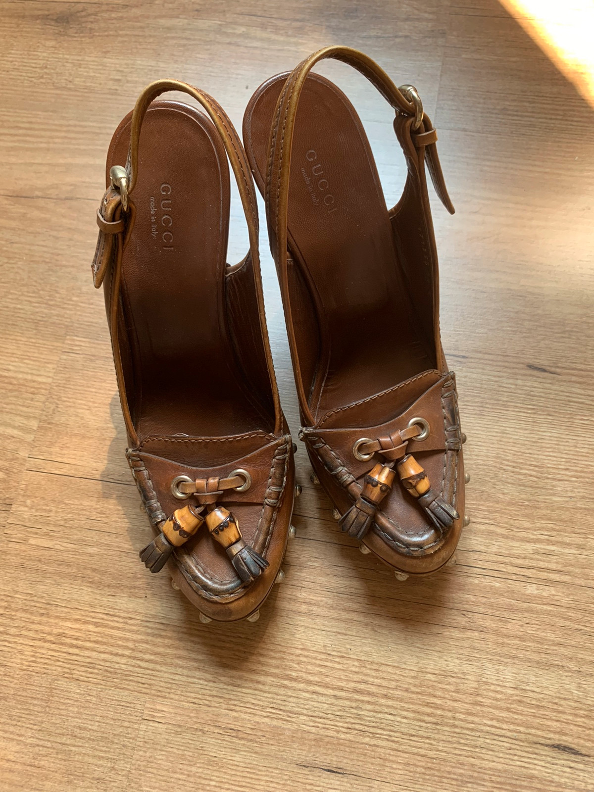 Zoccoli 2025 legno gucci