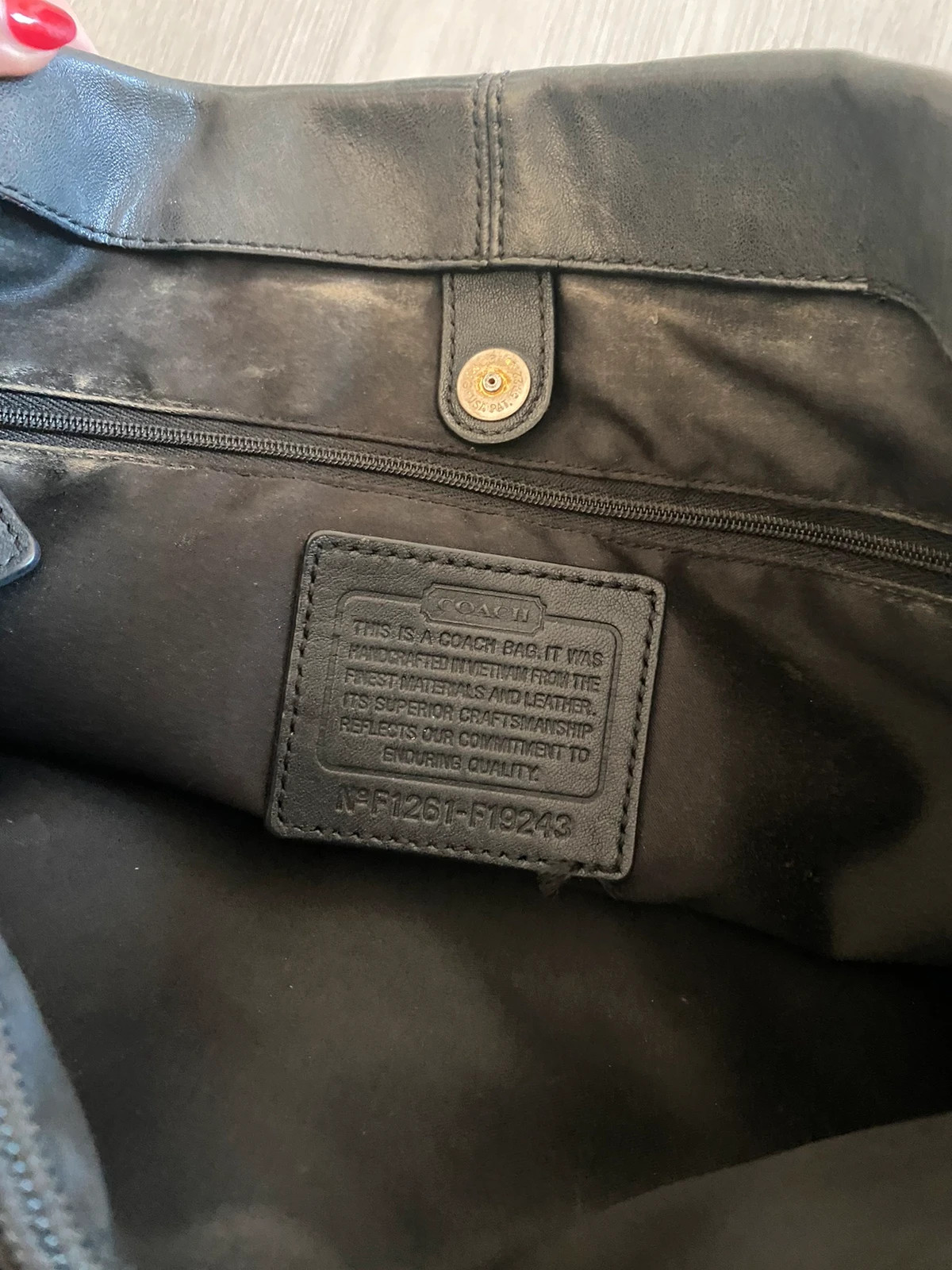 vintage coach bag Vinted