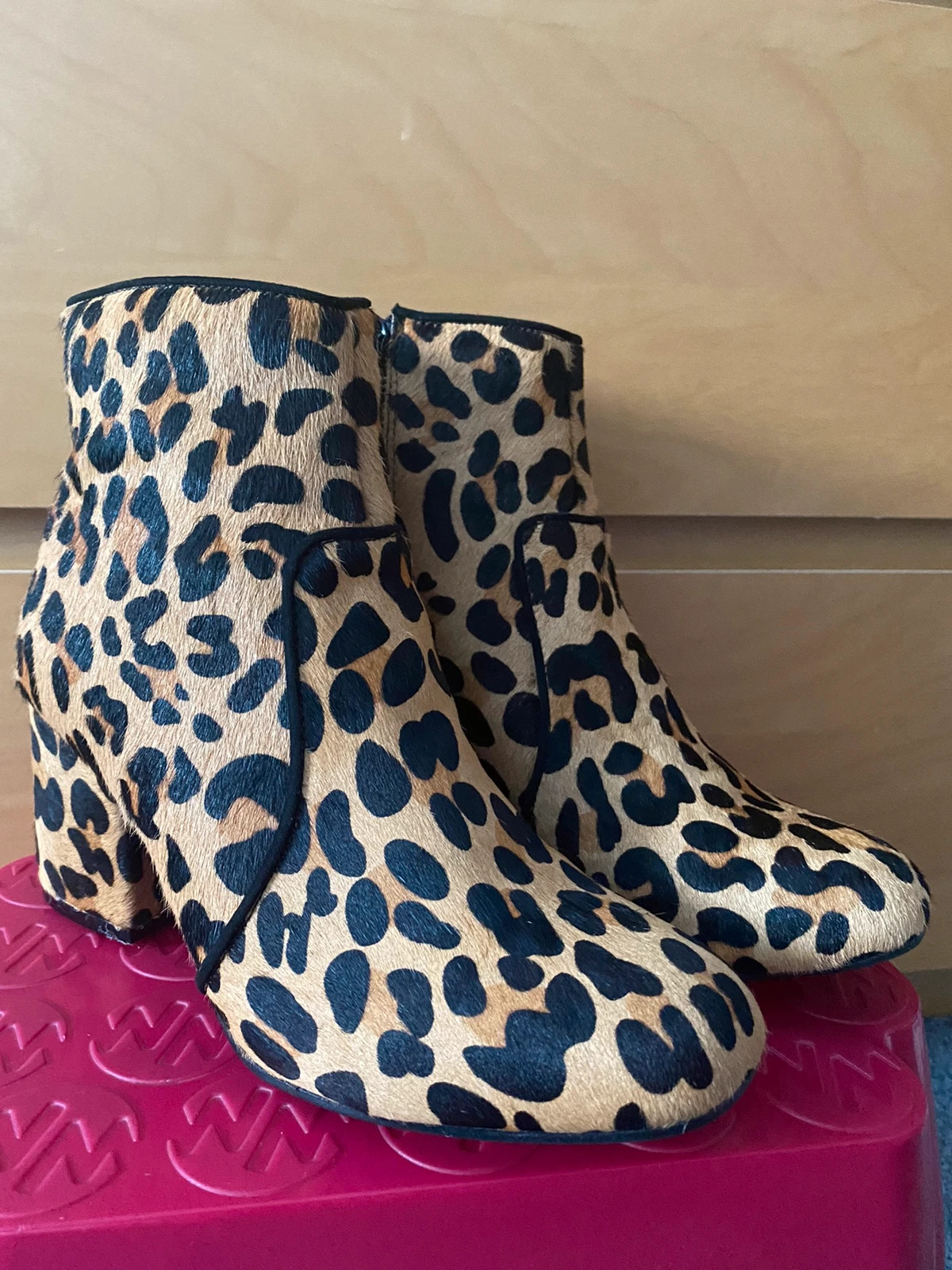 Leopard Print Boots