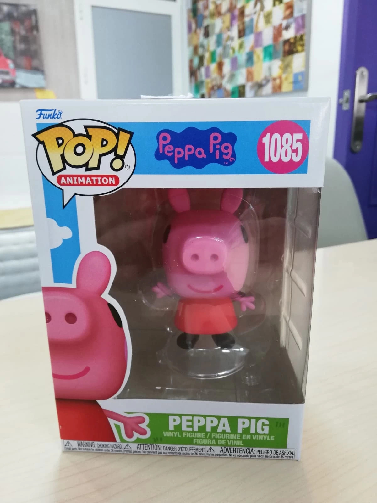 Funko POP - 1085 POP Animation: Peppa Pig - Peppa Pig - Vinyl Figurine