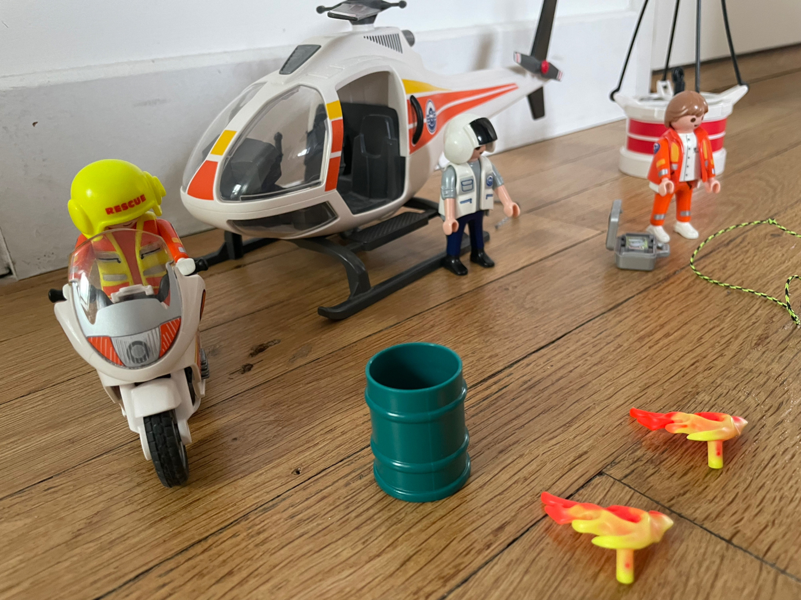 L'hélicoptère bombardier d'eau Playmobil®