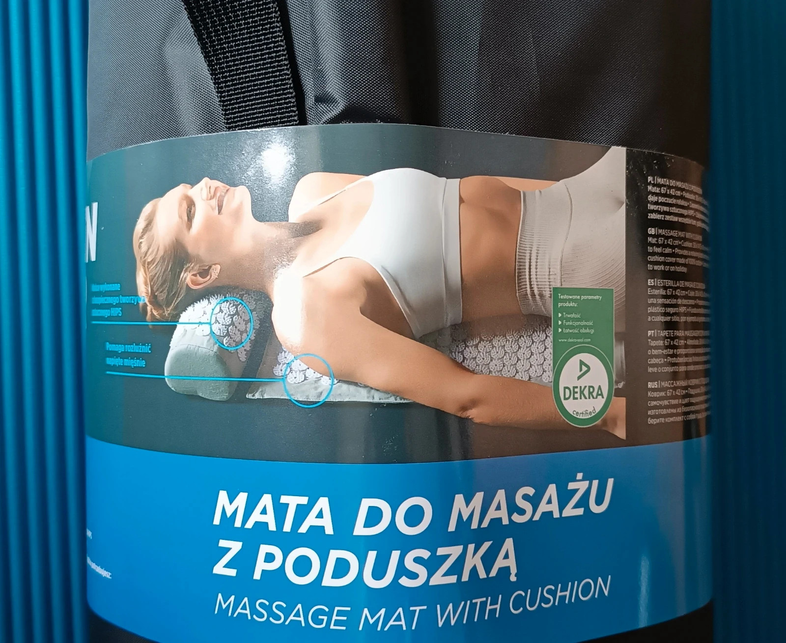 Mata do masażu z poduszką Seven for 7