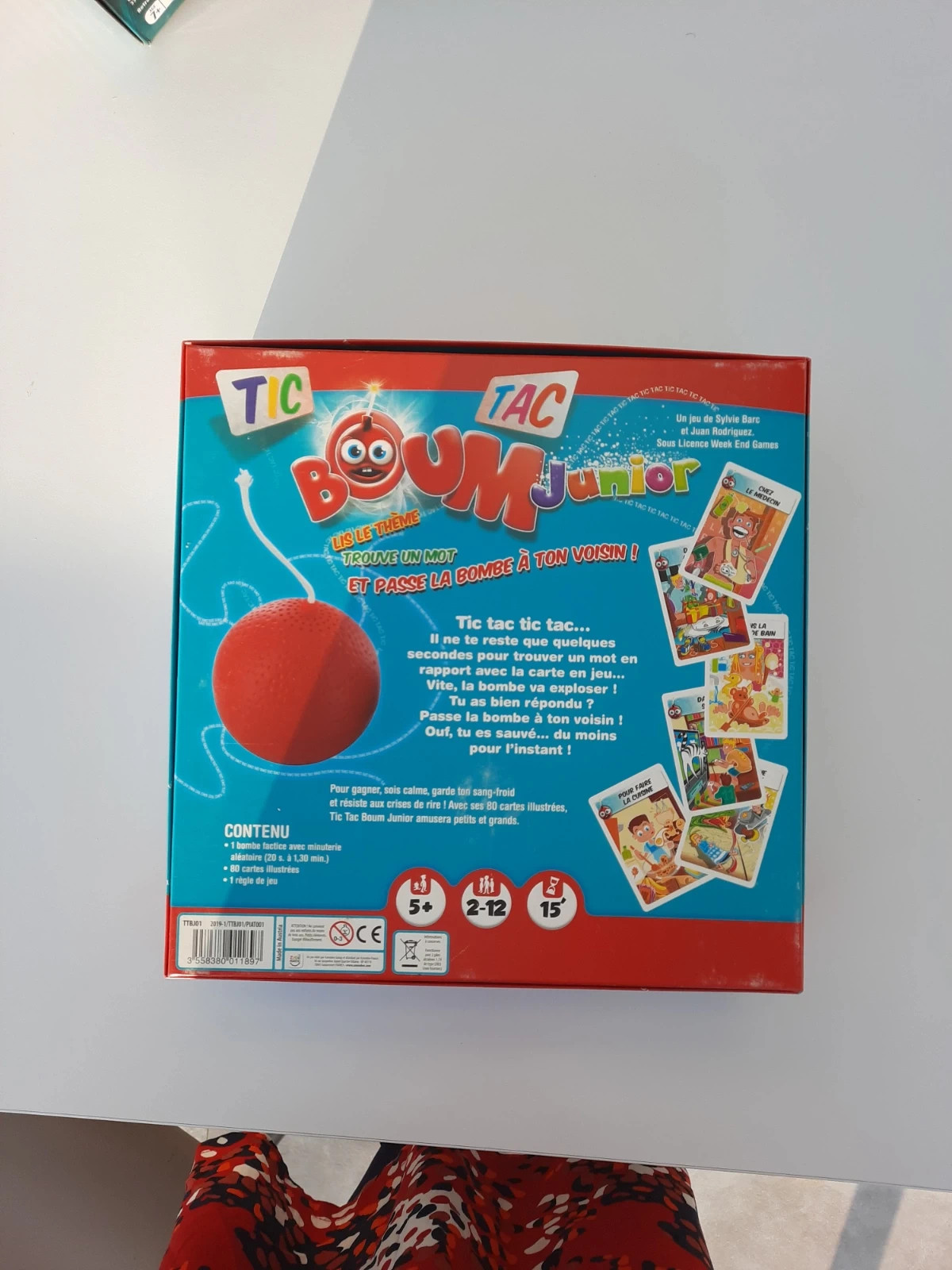 Tic Tac Boum Junior Asmodee d'occasion - KIDIBAM