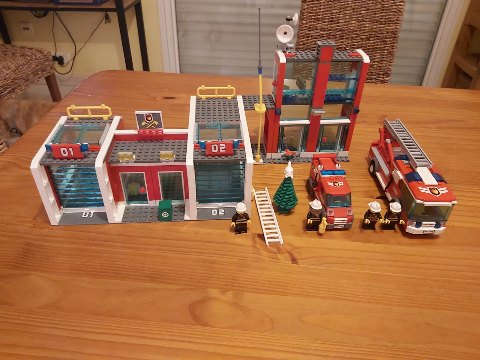 LEGO City - La caserne des pompiers - 7208