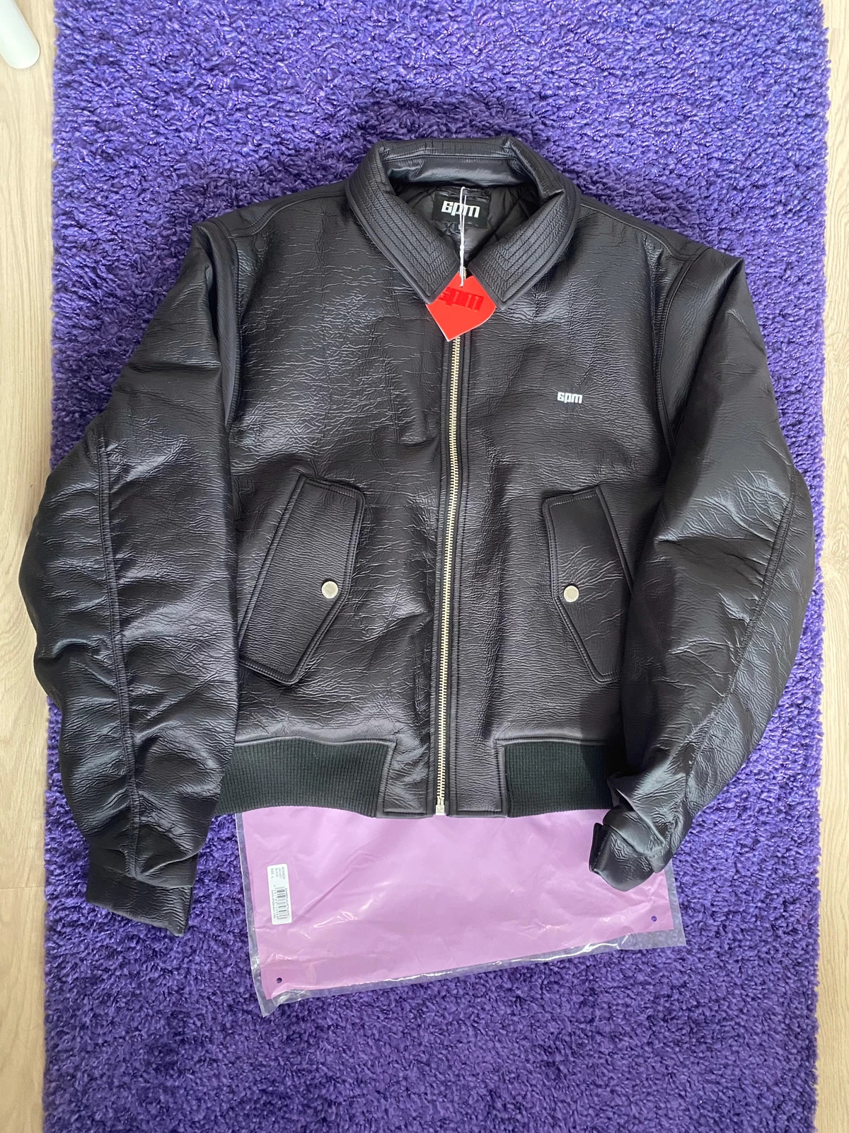 6pm Bomber Jacket Black