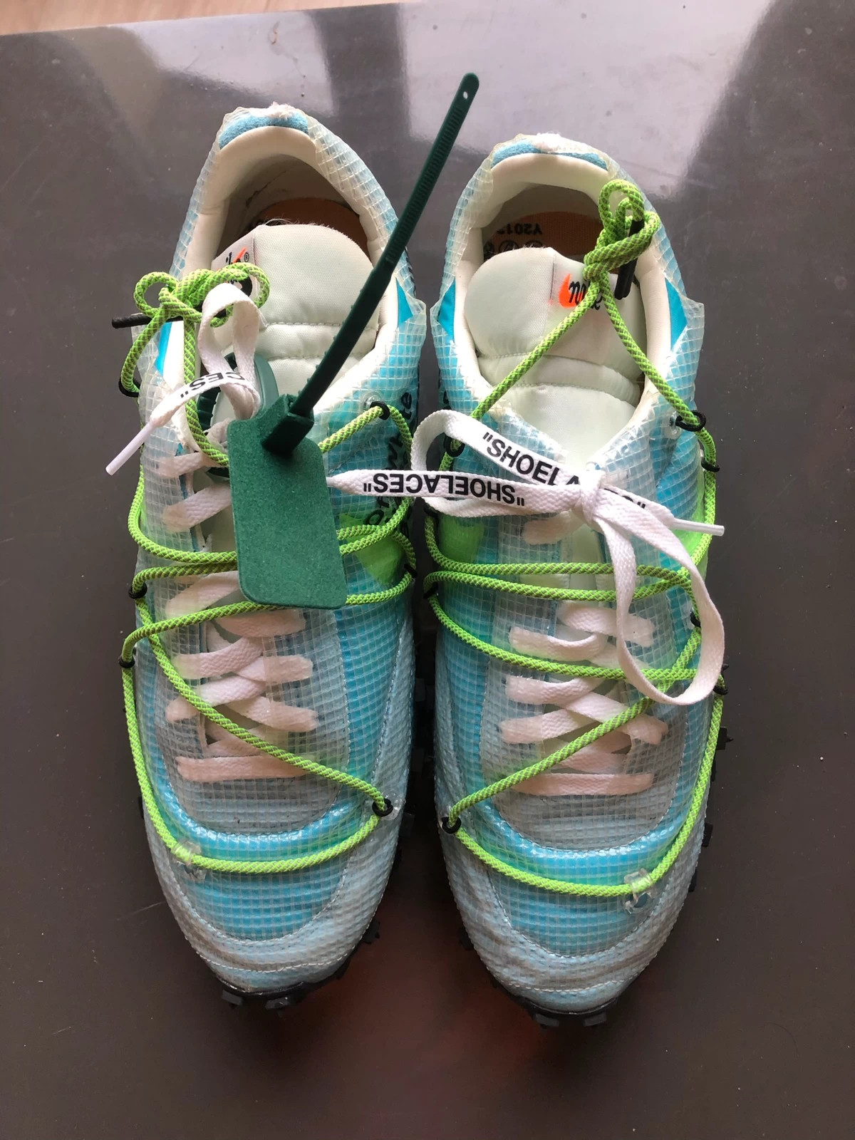 Nike x off white waffle racer review online