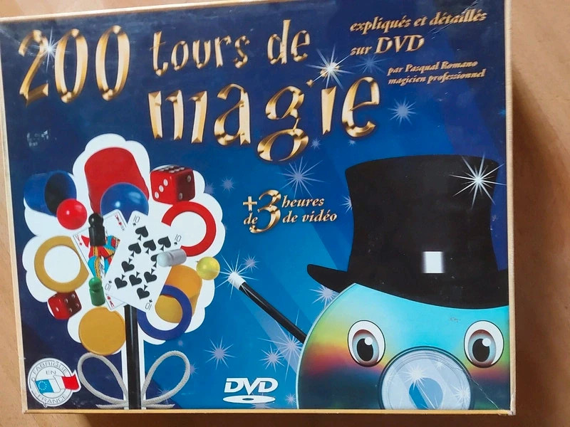 Ferriot Cric - Coffret 200 Tours Magie Et Dvd - Coffret de magie