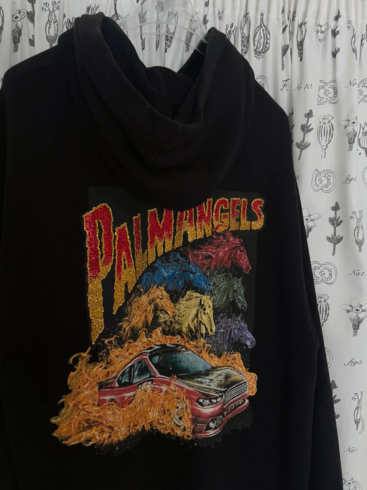 Palm angels 2025 horsepower hoodie